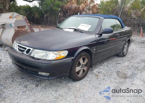 2003 Saab 9-3 Se из США, поврежденный, VIN YS3DF78K037002494
